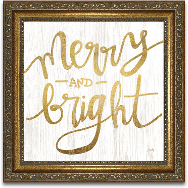 12x12 Merry And Bright Framed Art preview