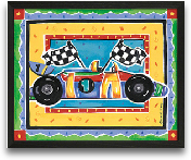 Race Car 10x8