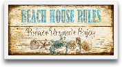8x20 Beach House Welcome