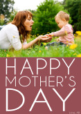 Magenta Happy Mother's Day