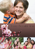 Apricot Blossom You're Beautiful Mom Collage