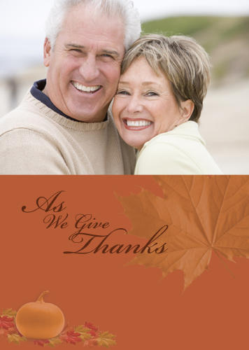 5x7 Card: As We Give Thanks