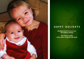 5x7 Card: Happy Holidays