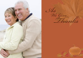 5x7 Card: As We Give Thanks
