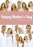 Light Pink Happy Mother's Day Collage