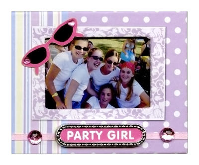 Party Girl Scrapbook Magnet